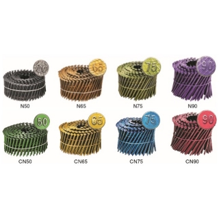 ワイヤー連結　カラーN釘　200本＝1巻