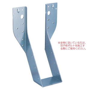 ビス止め耐震梁受け金物(肩掛けなし)  梁幅105mm