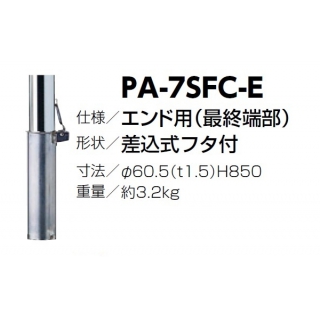 ピラー 差込式フタ付