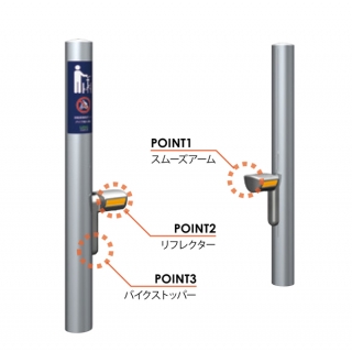 UDG自転車ゲート　20型アシスト自転車対応