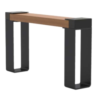 ベンチ　縁　ベース式　1ユニットタイプ