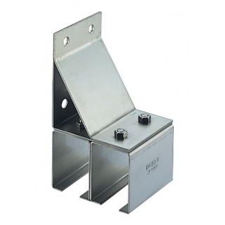 #3ステンレス　3号横継受二連