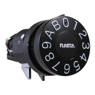 可変ダイヤル錠 ヨコ型