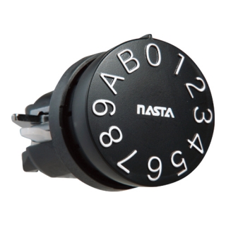 静音大型ダイヤル錠 タテ型