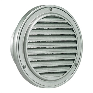 丸型ガラリ（薄型グリルタイプ・防火ダンパー付）