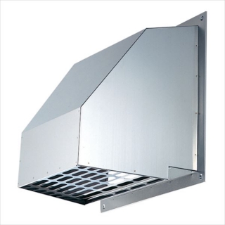 ステンレス屋外換気口　木枠留め用　強制換気・角型タイプ