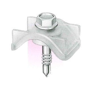 ジャックポイント SUS410ステンレス ストッパー付ヘックス(スーパーパシペート)<ポリカ製プラスチック波型座金/専用パッキン付>「6カク」200本入