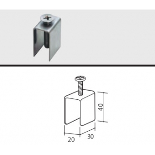 アルミ調整自在巾木部材　ジャッキB　ステンボルト（M8 L=40）付