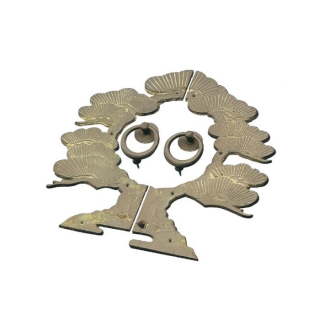 前飾　松　真鍮製