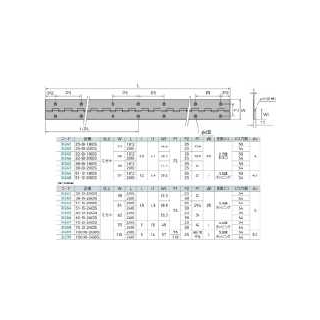 一枚物長蝶番（ステンレス製）　30268