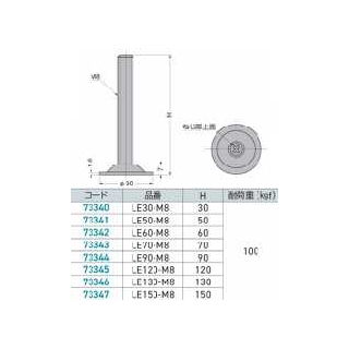 レベルアジャスターLE型　M8　73347