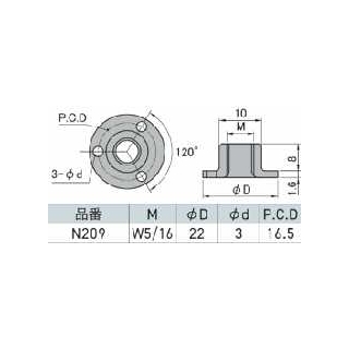 N209 アジャスターベース　750170015