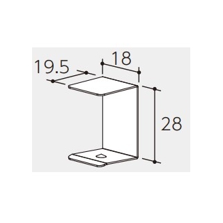 「flec」Sバー跳ね上げ止め（内々用・対面用）