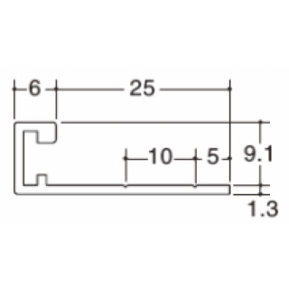 アルミラインエッジ9/6