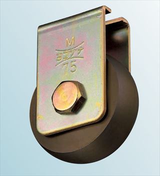 ベアリング入 鉄キャスター戸車　山R車型