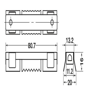 2WAYタイプ 17型用スペーサー