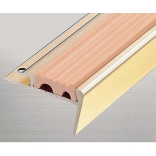 アシステップ　真鍮製　穴有（タイヤ付）　金物は1本50mではなく、合計50m分で届きます。