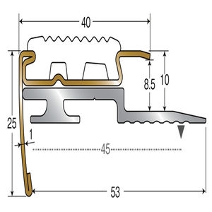 アシステップ　真鍮製　穴有（タイヤ付）