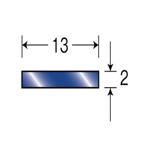 平押え（フラットバー）　穴無　ステンレス製（SUS304 18.8cr）