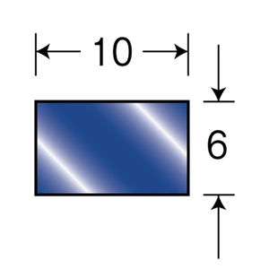 平押え（フラットバー）　穴有　ステンレス製（SUS304 18.8cr）