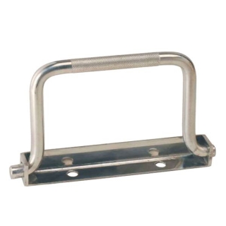 ローレット付回転式取手 ステン304バフ#400研磨