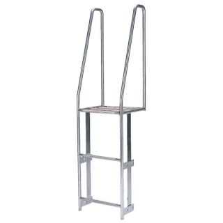 塔屋タラップ 下水道事業団型 H-16-1(平成20年度) 本体 ステン304バフ#400研磨