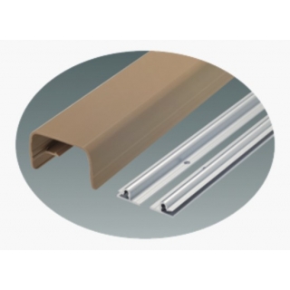 嵌合型パッキング　KTパッキングS　アルミレール付き　引戸に