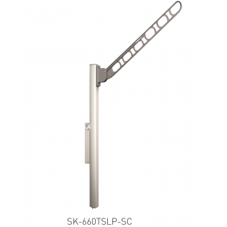 バルコニー物干金物　縦収納　ポール型