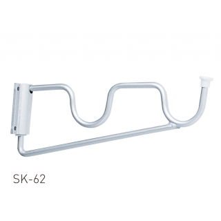 バルコニー物干金物　横収納型